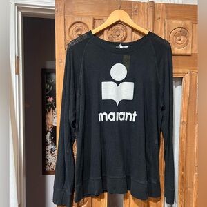 Isabel Marant Logo Longsleeve T-shirt
